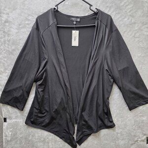 Connected Apparel Black Shrug 3X NWT
